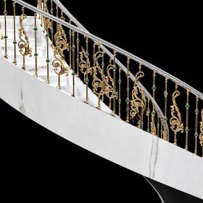 简欧卡洛希单杆3D模型下载